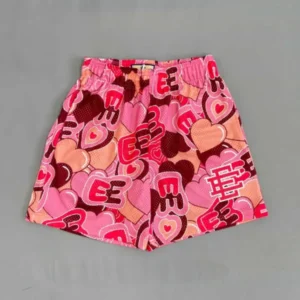 EE Printed Shorts Pink